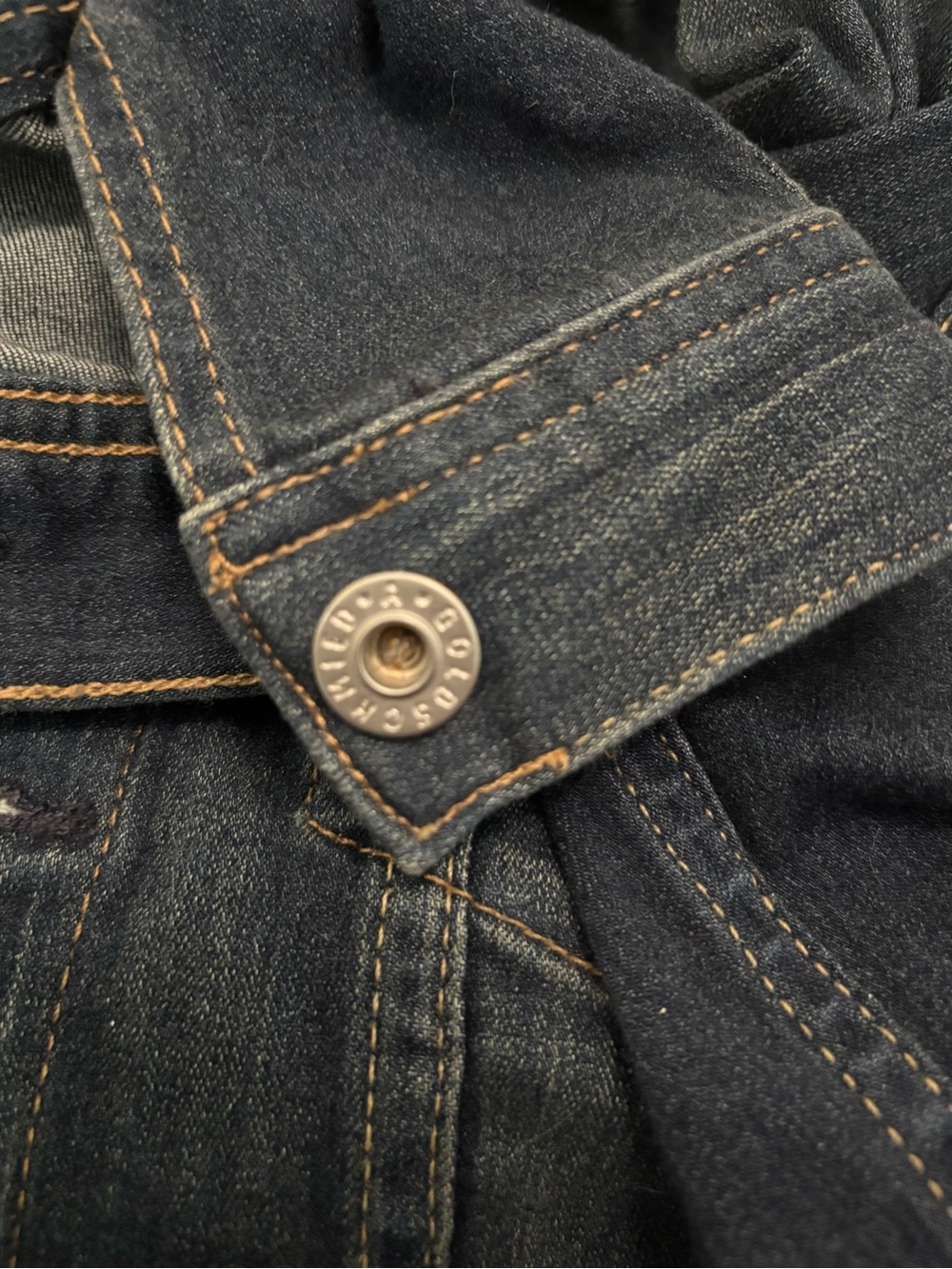 AG Adriano Goldschmied Indigo Denim Jacket sz Medium - Picture 8 of 12